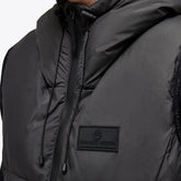 CT Mens Geo Cut Nylon Hooded Puffer Vest
